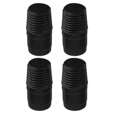 4 Pcs Threaded Pole Adapter Handle Broom Replacement Parts Extension for