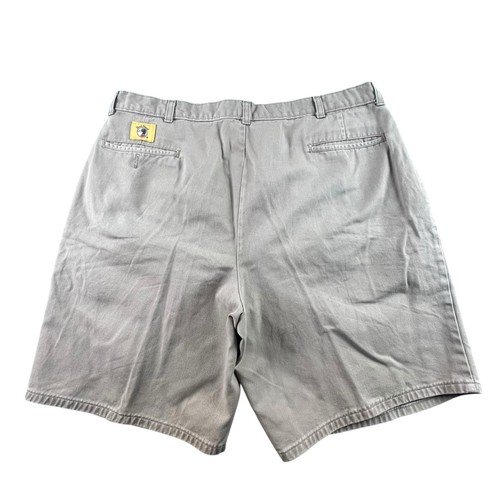 Vintage Duck Head Men's Golf PleatedShorts Beige Khaki Chino Casual Size 40 - Picture 2 of 8