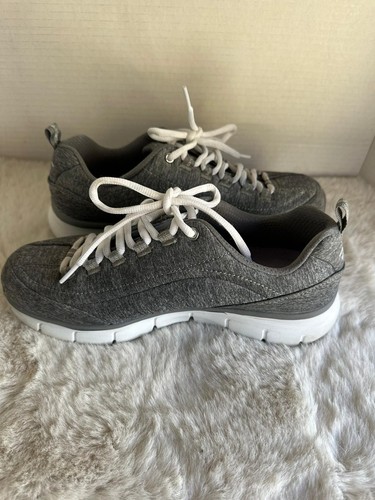 Skechers Synergy 3.0 Flex Elite Shoes Womens Size 9 Gray Memory Foam Sneakers - Picture 6 of 8