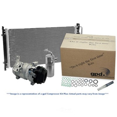 A/C Compressor and Condenser Kit-Compressor Kit New with Condenser Global