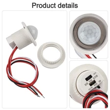 Mini Adjustable PIR Infrared Motion Detector Switch For Various Applications