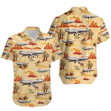 Airbus A319 132 Scandinavian Airlines SAS Hawaiian Shirt_cy4_33
