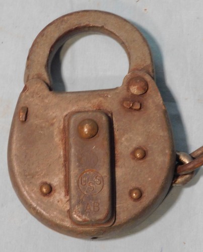 Candado/cerradura vintage Safe USS AB, sin llave - Imagen 4 de 10