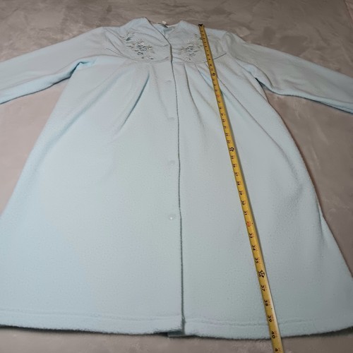 Miss Elaine Women's Long Sleeve Snap-Front Robe. Size Small. - Bild 2 von 11