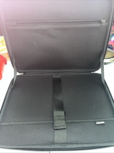 Domiso 17 Zoll Laptophülle Schultertasche stoßfest 17,3 Zoll, blau - Bild 2 von 3