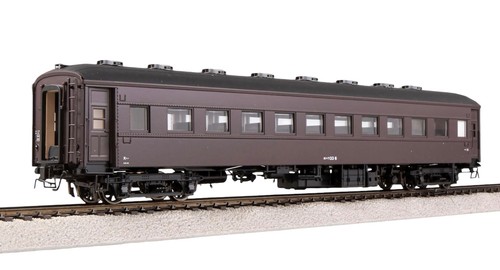 HOm/HOn3-1/2 Imon JNR Ohafu-33 Brake Coach #6 H0m 12mm Gauge Passenger Car Model - Picture 23 of 24