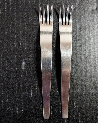 30 Stck. Kam/Yamazaki QUEST Abendessen Salat Gabeln Suppe Teelöffel Messer Edelstahl MCM - Bild 10 von 15