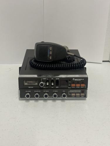 Motorola System 500 CM 540 40Ch CB Radio w/ Microphone TESTED WORKS Read - Photo 15/15