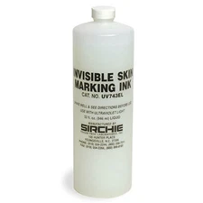Sirchie 32oz Fluorescent Invisible Skin Marking Ink #UV743EL