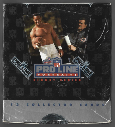 1991 NFL PRO-LINE PORTRAITS SIGNET SERIES "SEALED" HOBBY BOX - RANDOM AUTOS?