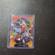 2020-21 Panini Select - Concourse Red White Orange Shimmer Prizm #31 John Wall