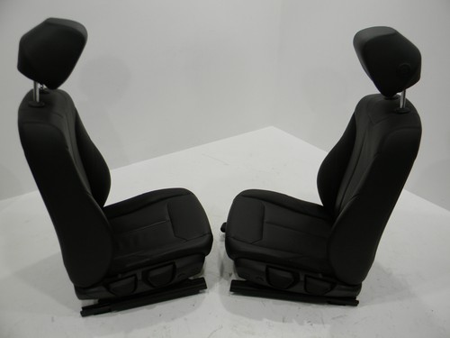 BMW F20 F30 F31 F34 Vordersitze Sportsitze Sitze Leder RHD Seats DAKOTA SCHWARZ - Bild 16 von 16