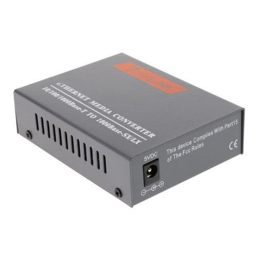Convertisseur de média Ethernet Gigabit externe Émetteur-récepteur double - Photo 2/4
