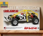 Kyosho Land Jump 4D RC Buggy Metal Poster Vintage Box Art Sign 20x30cm Decor