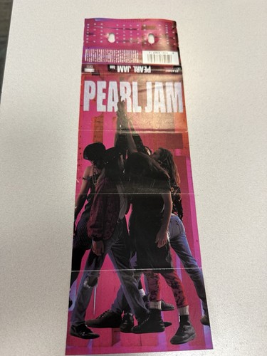 Pearl Jam Ten (1991 Cassette Tape, Epic) Tested And Works - Picture 5 of 9