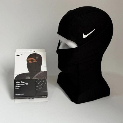 Nike Pro Hyperwarm Hood, One Size Fits Most, Adult (Black