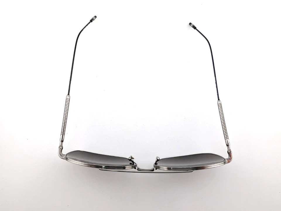 Gafas de sol Montblanc, MB0046S 003 Cat.3 plata pulida, 61-15-145, Japón Foto 3 de 4