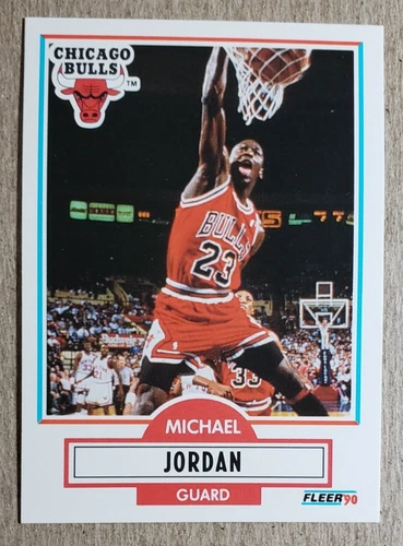 1990-91 Fleer Michael Jordan #26 Chicago Bulls