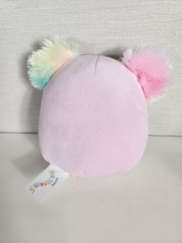 Malvaviscos Koala Rosa Cuerpo Vientre Peluche 5" Peluche Arco Iris Orejas Esponjosas - Imagen 2 de 7