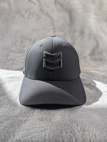 MTN OPS Snapback Hat Black One Size Adjustable Solid Vent Holes Dad Hunting