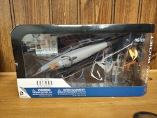 Batman Roxy Rocket Action Figure DC Collectibles Deluxe Light Up Toy Open Box
