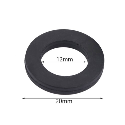 12pcs Washer Shower Faucet Water Pipe Rubber Replacement For Sealing 1/2 - Picture 3 of 23