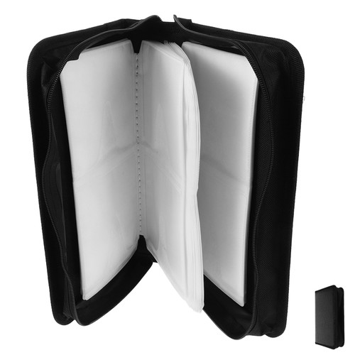 DVD Storage Bag Large-Capacity Disc Organizer Portable Disc Holder Organizer - Afbeelding 7 van 12