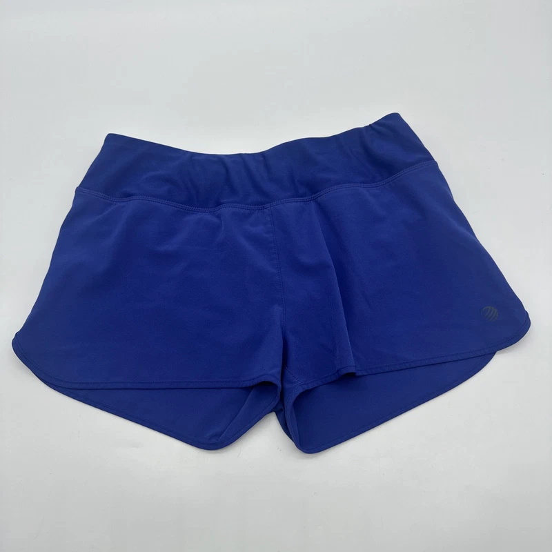 mpg athletic solid pocket zip shorts