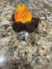 Nora Fleming Mini FIRED UP Camp Fire A400 Platter Charm NWT