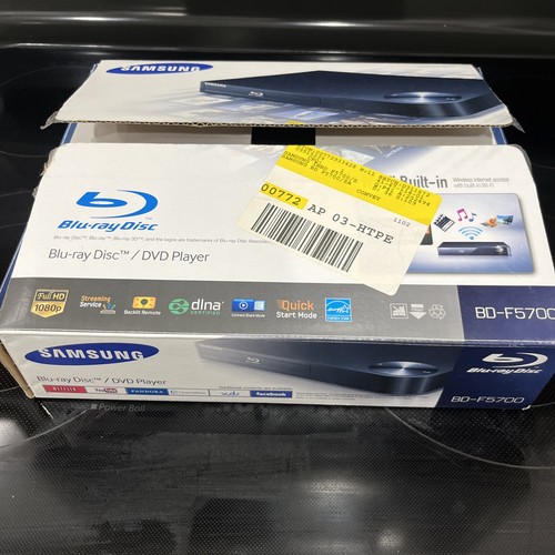 Samsung Model BD-F5700 1080p HD DVD Blu-Ray Player- No Remote