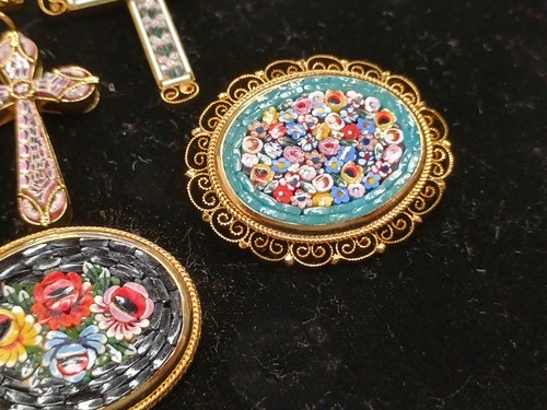 micro mosaic Jewelry Lot - Picture 4 of 18
