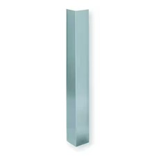 Rockwood Hd290.32D 304 1.5"X1.5"X48" Corner Guard, Stainless Steel, Square,