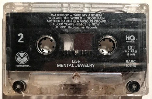 Live - Mental Jewelry - (Cassette, Album, Dolby HX Pro, B NR) (Very Good Plus (V - Picture 4 of 5