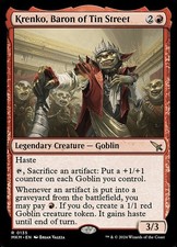 Krenko, Baron of Tin Street Murders at Karlov Manor NM MTG Non Foil