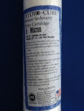 HYDRO CURE DELUXE 5 MICRON 20"x2.5" SEDIMENT FILTER - 9 FILTERS