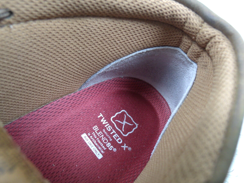 Twisted X Womens Brown Lace Up Steel Toe Driving Mocs Boots WDMST01 size 6 M - Picture 6 of 8