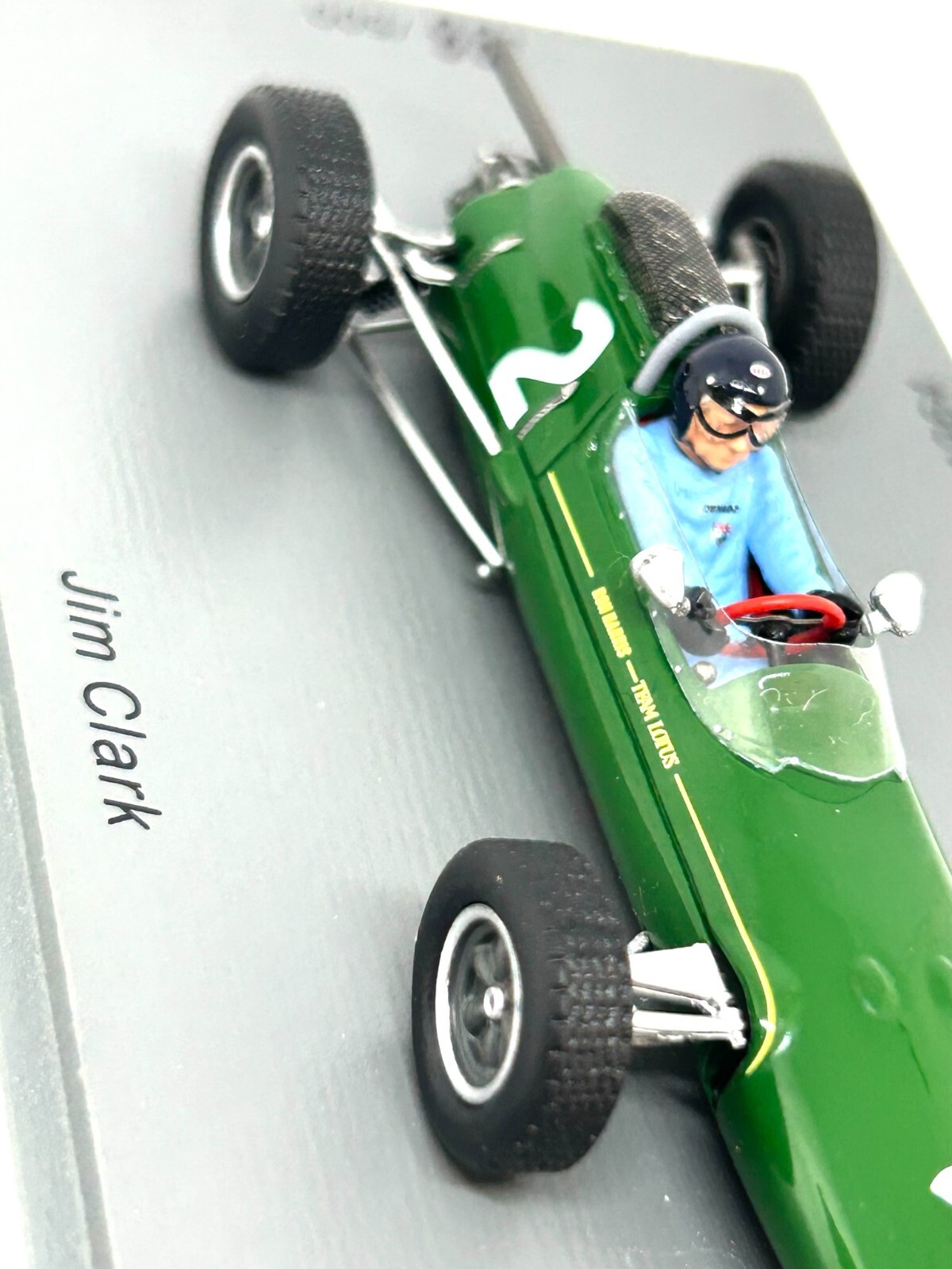 1/43 scale Spark Lotus 32 F2 Model Car - Jim Clark 1964 Pau Grand Prix Model - Picture 6 of 9