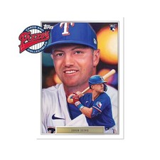 2023 Topps - Game Within The Game Card #9 - Josh Jung RC Rangers In Hand