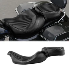 One Piece Driver Passenger Seat Fits For Harley Electra Street Glide 2009-2023