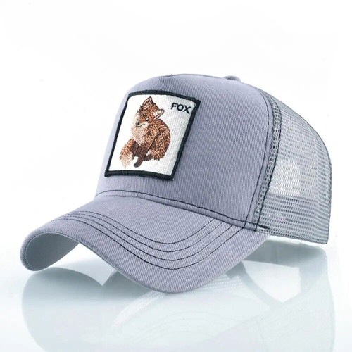 Gorras de béisbol unisex bordadas de animales - Sombrero de hip hop con cierre a presión, transpirable de verano - Imagen 49 de 94