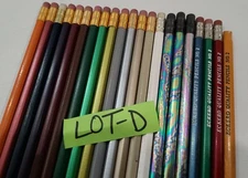 Vintage Eckerd Quality Pencils & More Number 2 Mix Lot 21 Mix Colors 1980's 