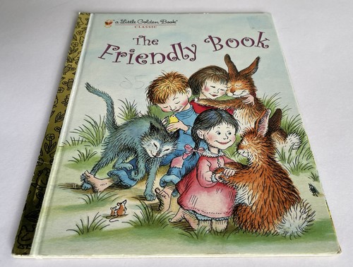 Book Vintage 1982 A Little Golden Book THE FRIENDLY BOOK - Picture 9 of 11