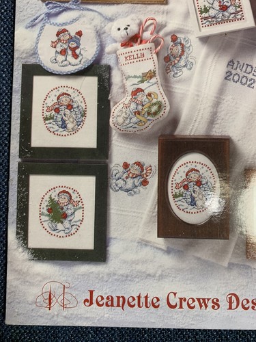 Cross stitch pattern Snow Ball Babies #1234 Ursula Michael Jeanette Crews design - Picture 4 of 9