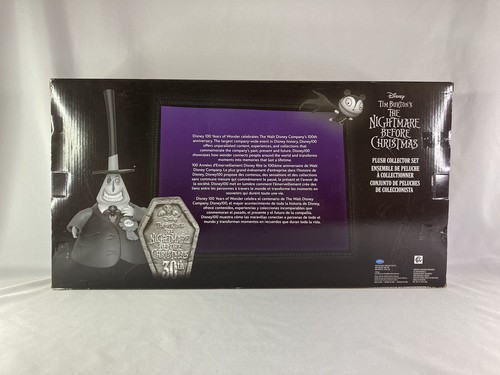 Disney Tim Burton's The Nightmare Before Christmas Plush Collector Set 4 Pieces - Picture 2 of 7