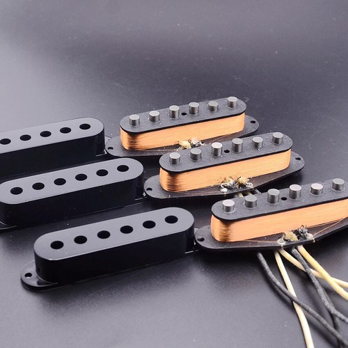 1 Set Alnico-V GFSV1 Custom Vintage Alnico Single-Coil Pickup ST Electric Guitar - Picture 13 of 16