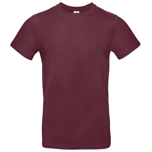 Crew Neck Mens T-Shirt Short Sleeve Soft Cotton Quality Ringspun Tee B&C E190 - Picture 12 of 27