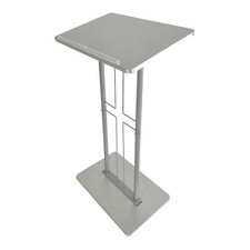 Church Podium Christian Pulpit Precher Lectern Cross Design Religious Pulpit