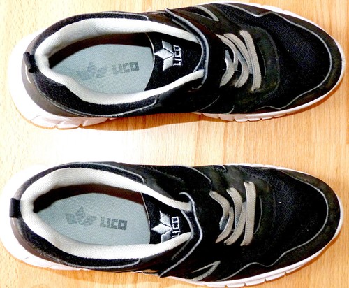 Halbschuhe Turnschuhe Lico Gr. 39 schwarz weiß Klett (sehr guter Zustand) - Bild 5 von 7