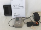 SONY TCD-D100 DAT Walkman + Netzteil + BDA +Tasche +Tape +Charger = funktioniert