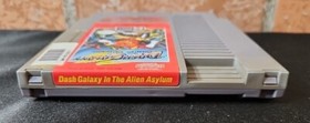 Vtg 1990 Nintendo NES Dash Galaxy In The Alien Asylum Video Game Tested Working